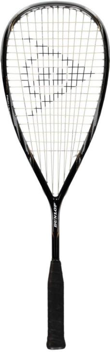 Dunlop Blackstorm 4D Titanium squashracket (Gratis