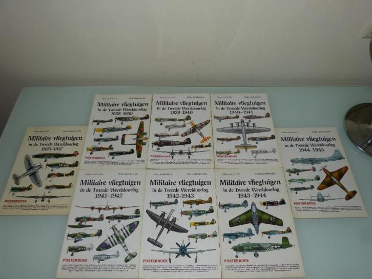 Atrium Posterboeken van vliegtuigen uit de Tweede WO