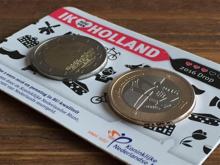 Coincard 'ik hou van Holland' 2016 Drop
