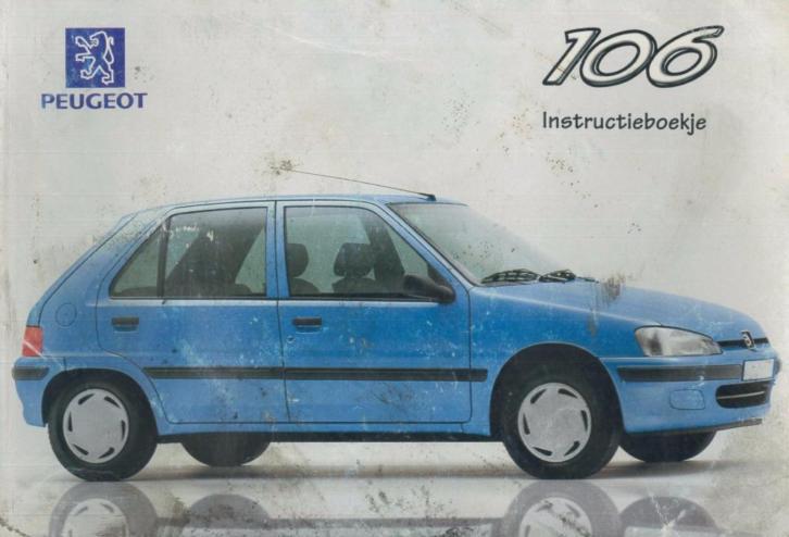 1997 Peugeot 106 Instructieboekje Nederlands
