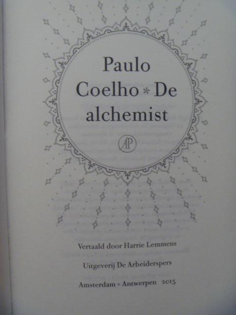 Paulo Coelho - De alchemist - gebonden - 2015