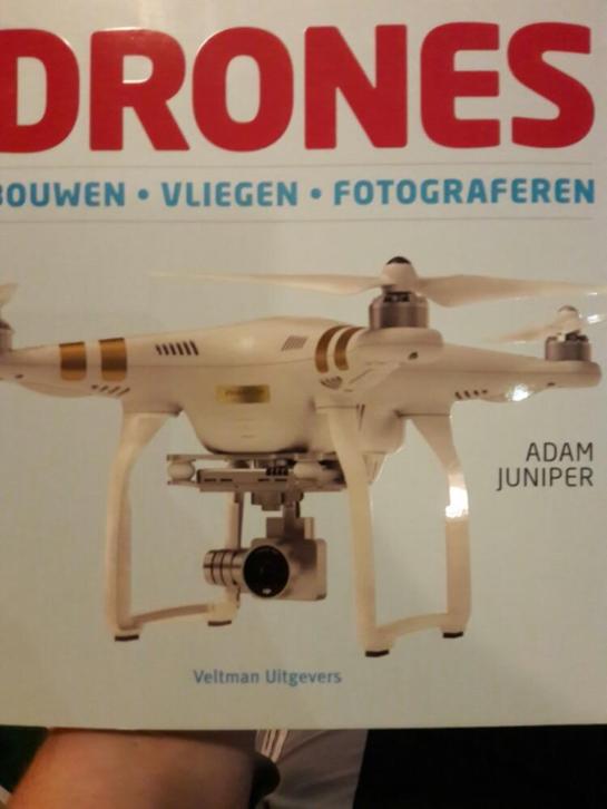 te koop: boek drones: bouwen, vliegen, fotograferen