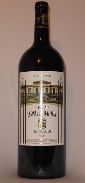 2005 Magnum Château Leoville Barton 2eme Grand Cru Classé...