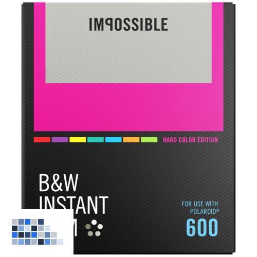 Impossible B&W Film für 600 Hard Color Frame NEU