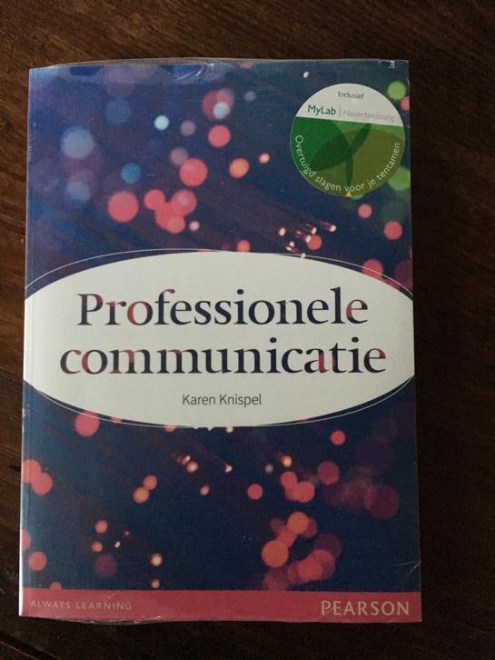 Professionele communicatie - Karen Knispel