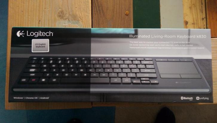 Logitech K830 wireless keyboard Nieuw in doos