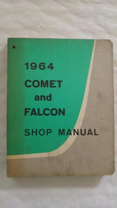 Ford Comet en Falcon werkplaatshandboek 1964