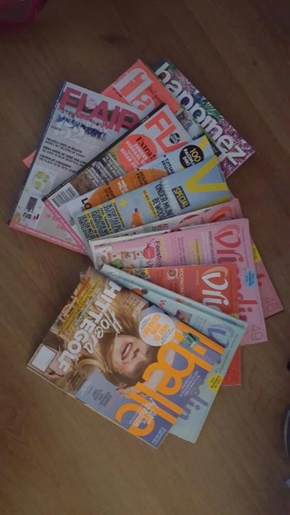 Verschillende tijdschriften voor vrouwen
