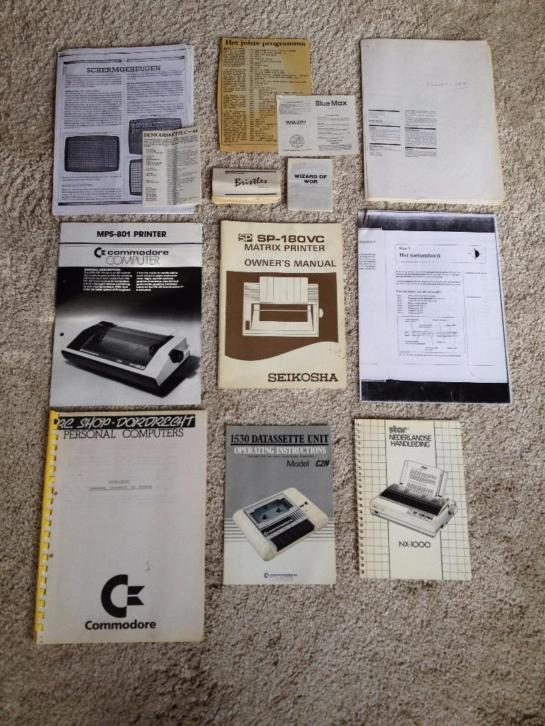 Commodore handleidingen / artikelen / scripts