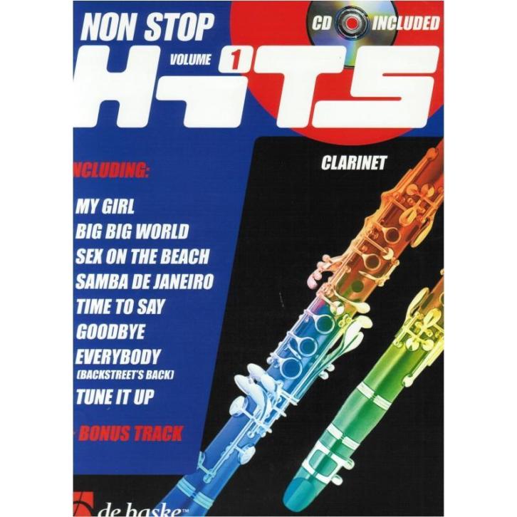 Clarinet-klarinet:Grade gemiddeld: Non Stop hits 1 + cd-leuk