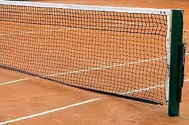 Knooploze Dubbelspel tennisnetten