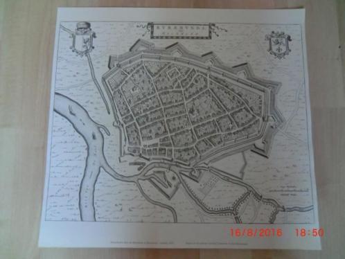 Stadsplattegrond middeleeuws Roermond
