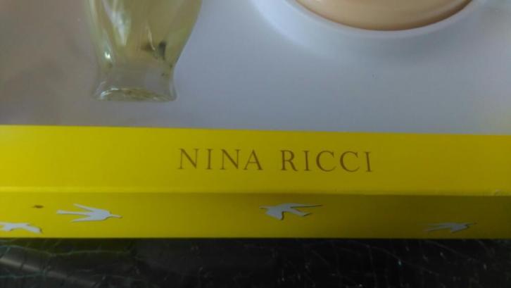 nieuwe Nina Ricci eau de toilet en handzeep