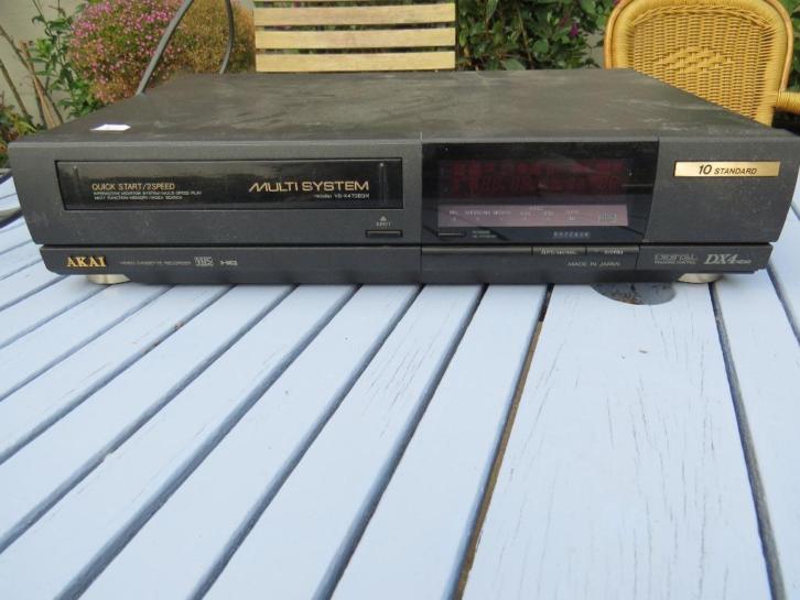 VHS AKAI video cassette recorder DX4 head VS-470EGN nr31