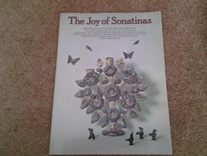 Bladmuziek / pianoboek The Joy of Sonatina gratis verzendkos