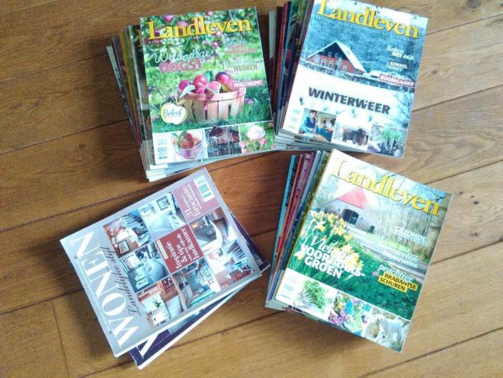 tijdschriften landleven/wonen landelijke stijl