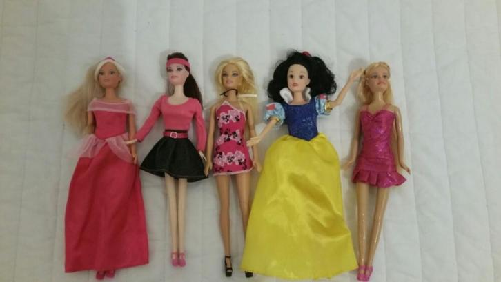Barbie, 5 stuks