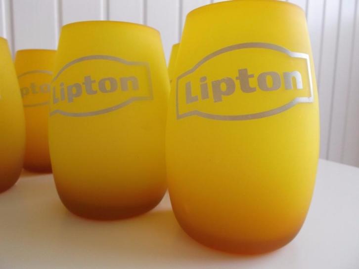 Lipton glazen 6 stuks