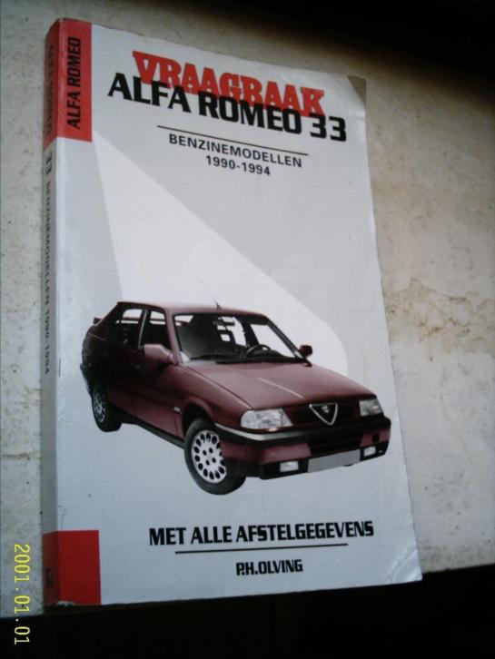 Vraagbaak Alpha Romeo 33 benzine uit 1990-1994.