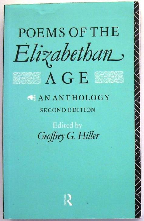 Poems of Elizabethan Age PB An Anthology Engelse poëzie
