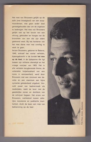 Jeroen Brouwers (1940) - Het mes op de keel [1e druk - 1964]