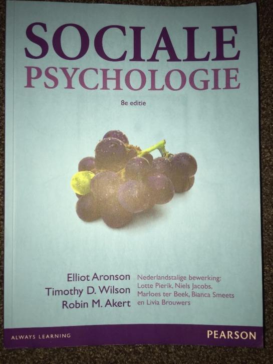 Sociale psychologie 9789043029148