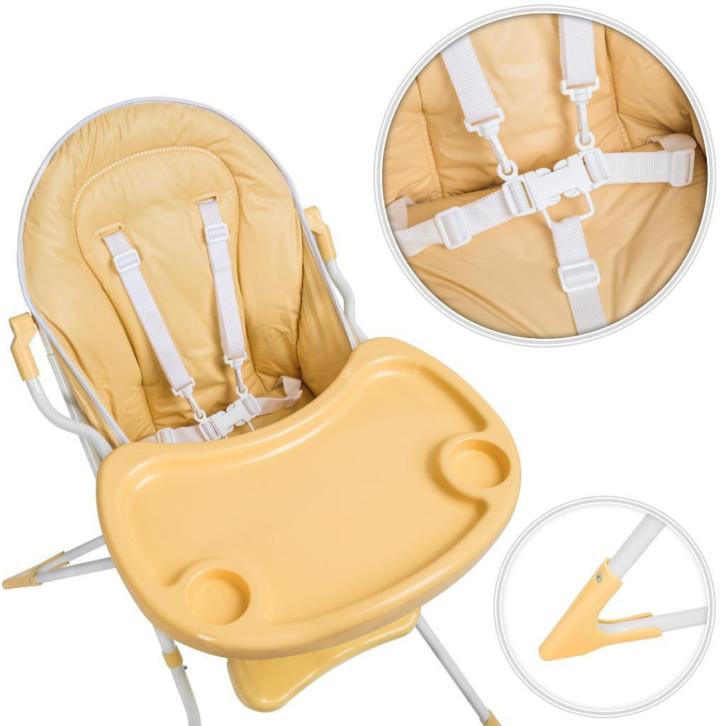Kinderstoel kinderstoeltje babystoel beige 400708
