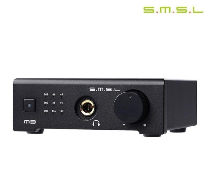 Audiofiel 24bit SMSL M3 dac met koptelefoonversterker