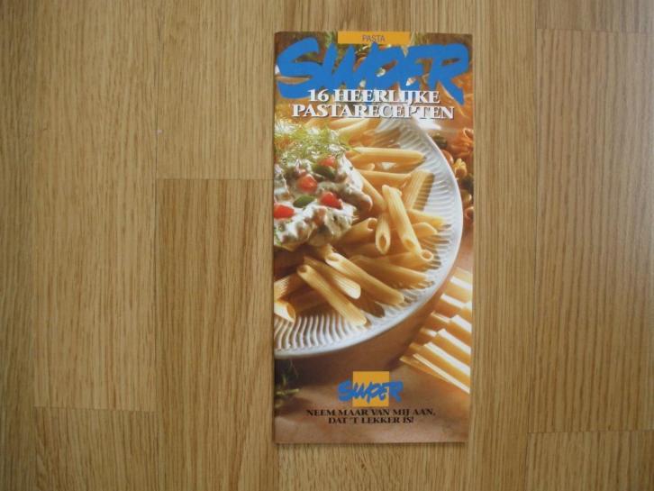 16 Heerlijke pastarecepten Super de Boer 1994