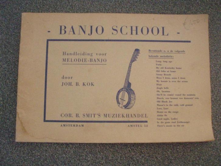 Joh. B. Kok: Banjo School.