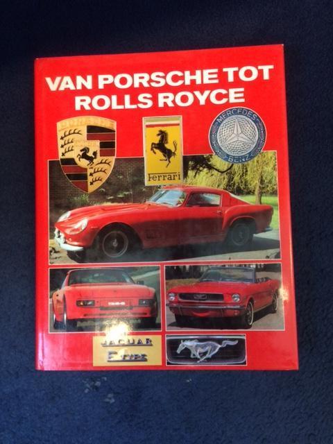 Geweldig boek: Van Porsche tot Rolls Royce, 1991