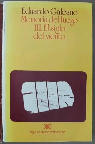 boek Spaans, Eduardo Galeano, Memoria del fuego,