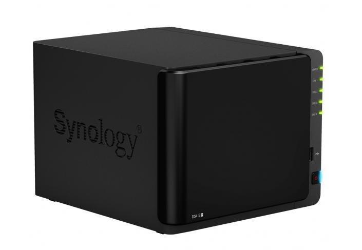 Synology DS412+, Profi NAS Server, 4x SATA/SSD Disk Station