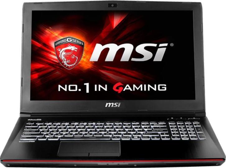 MSI GE62 2QC-600NL - Gaming Laptop - Nauwelijks Gebruikt
