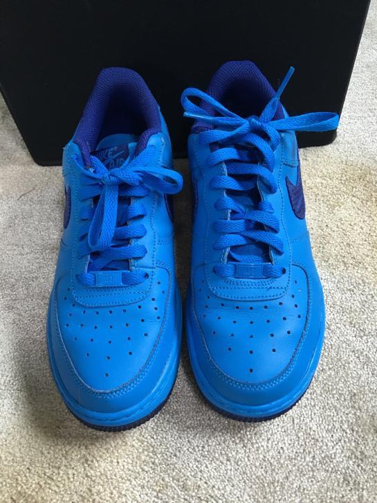 Nike air force blauw