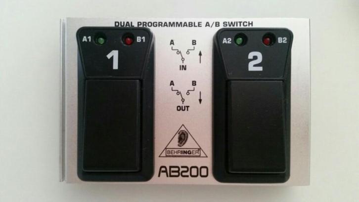 Behringer dual a/b switch AB200
