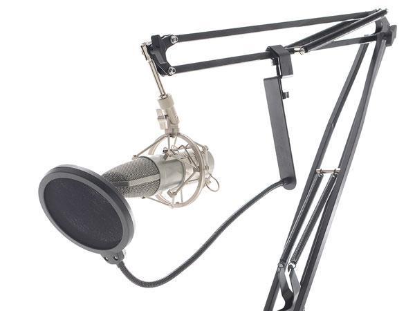 Citronic CCUSET studio microfoon met pop scherm en statief