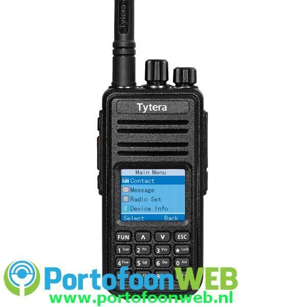 TYTERA MD-380 UHF DMR met GPS FPP Tier2 5Watt