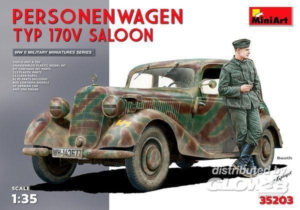 MiniArt: Personenwagen Typ 170V Saloon. Special Edition