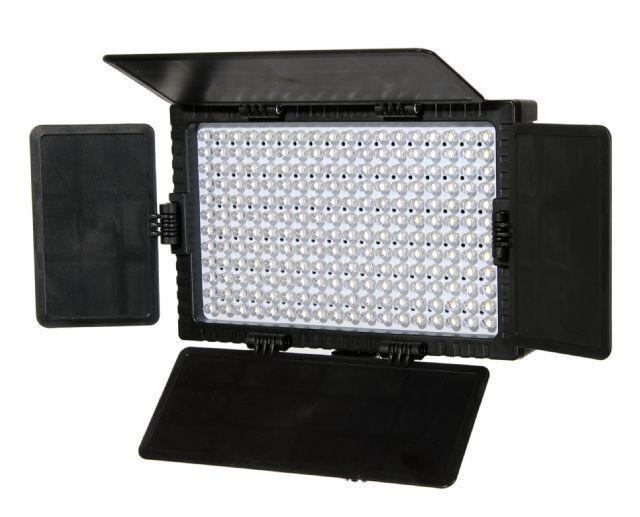 Falcon Eyes LED Lamp Set Dimbaar DV-216VC-K2 incl. Accu