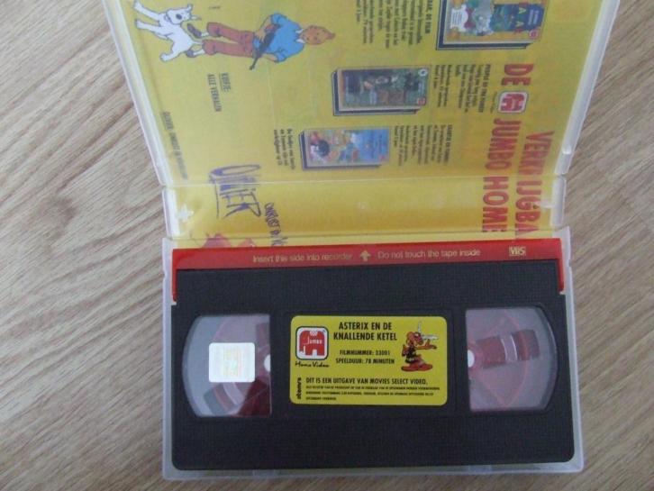 VHS Videoband Asterix en de knallende ketel