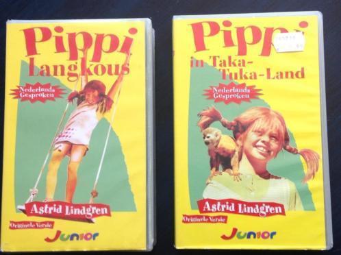 VHS Pippi Langkous; Taka-Tuka-Land; Astrid Lindgren; Ned ges