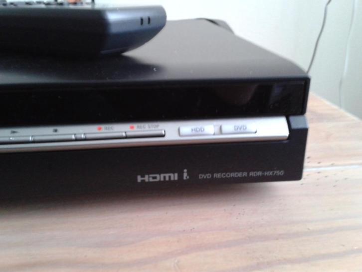 Sony HX 750 dvd recorder