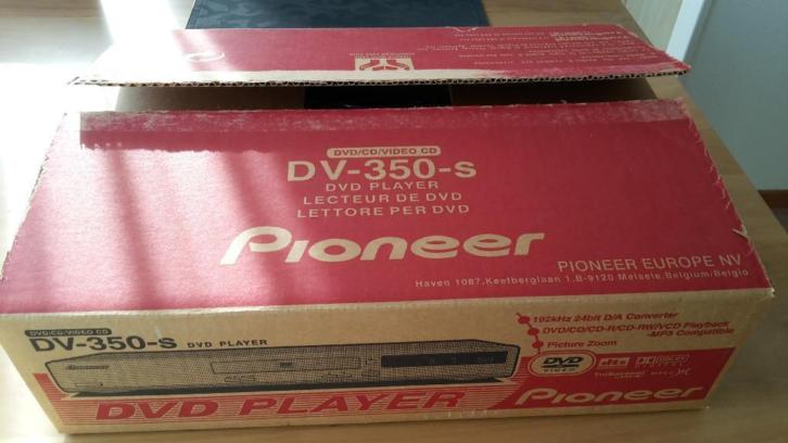 Pioneer DV 350 s. Dvd speler.In originele doos.