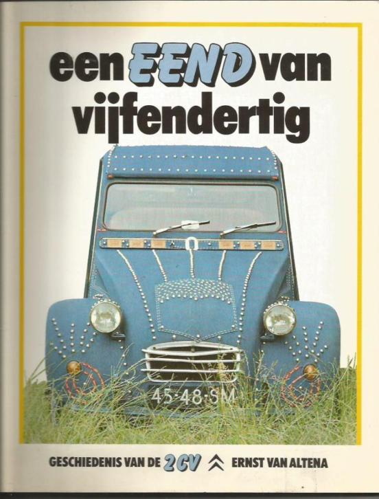 Citroen Eend 2cv geschiedenis boek auto