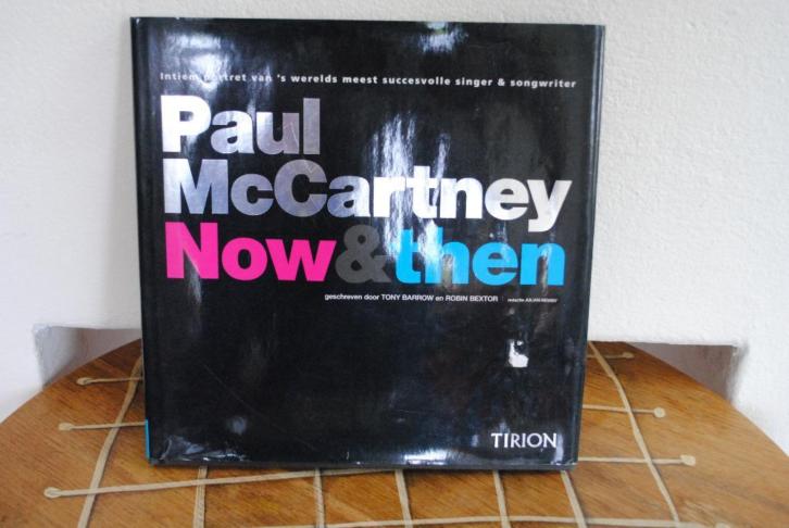 Paul McCartney - Now and Then - Boek met Prachtige Foto's